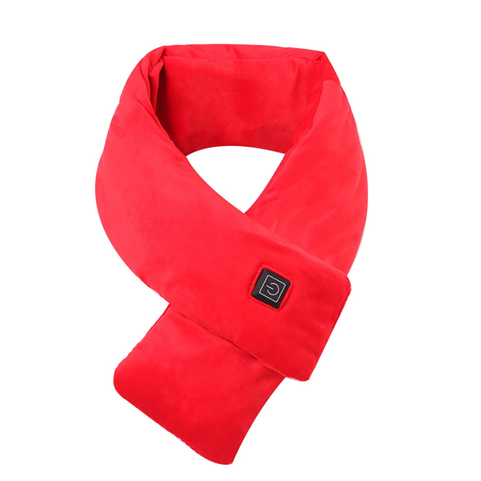 Portable Neck Wrap for Therapeutic Warmth, Fast Heating with USB Powered Operation, Electric Heated Scarf with Smart Controls, Soft Scarf Feel for