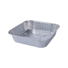 Stackable For Convenient Storage Of Disposable Meals, Multipurpose Square Aluminum Foil Pans Food Safe High Heat Resistant Trays, Easy Cleanup Throw