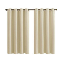 Energy Saving Curtains For Living Room Windows, Machine Washable Thermal Insulated Blackout Panels With Grommet Top, Fade Resistant Soundproof Room