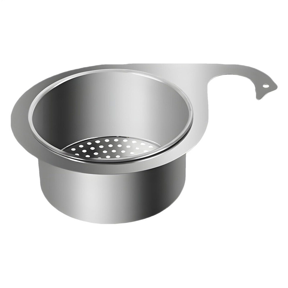 Kitchen Sink Strainer Stainless Steel Swan Shape Basket, Quick Drain Rust Food Waste Filter 9199774360630