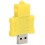 Αξιολάτρευτο USB Stick σε στυλ ρομπότ με κινούμενα σχέδια, γρήγορη μεταφορά 7