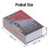 Portable Book Safe Box Security Storage for Money Simulation Book Shape 15cm 7