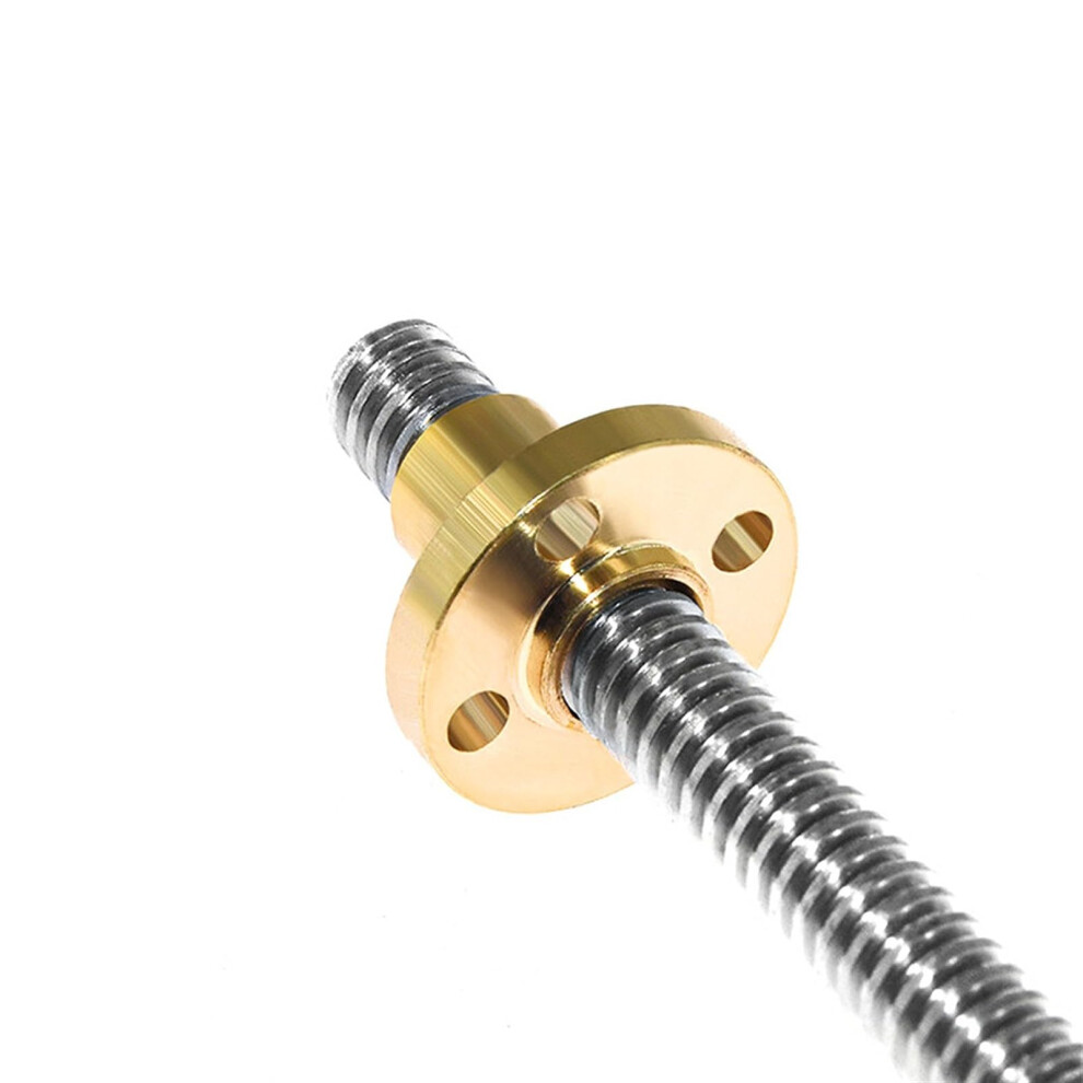 T8 Lead Screw With Brass Nut 8Mm Trapezoidal Thread Rod 2Mm Pitch 150Mm Smooth Operation 9199774361224