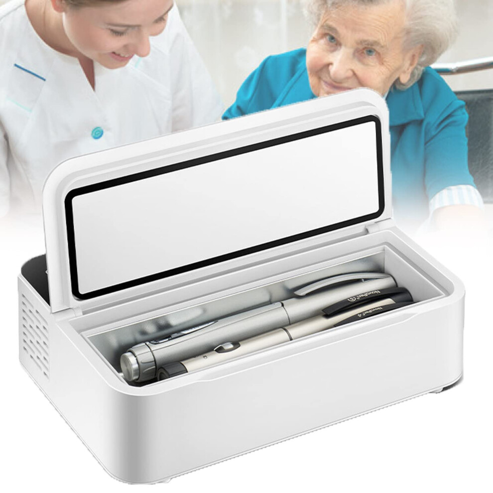 Portable Insulin Cooler With Fast Cooling, Touch Display, Low Noise, Rechargeable Travel Fridge 9199774361392