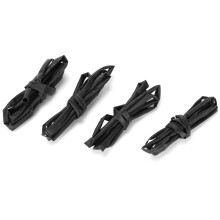 Heat Shrink Tubing Assortment Set 4 Sizes Polyolefin 3mm-6mm 1 Meter Length