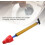 Pressure Toilet Plunger with Easy PushPull Operation for MultiPipe Unclogging, Red 2