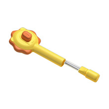 Cats Grooming Brush Comb for Remove-Yellow Lion comb plus knot