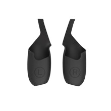 1 Pair VR Handle Silicone Protective Cover Left and Right-Black