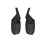 1 Pair VR Handle Silicone Protective Cover Left and Right-Black 1