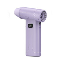 Kompakter, leichter, tragbarer Ventilator mit 100.000-Lila