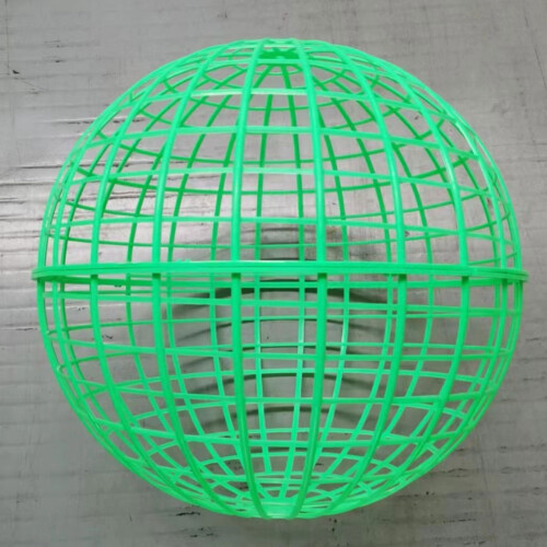 Leicht zu bewegender kugelförmiger Tierkäfig,-Blau 20cm 2