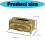 Waterbestendige tissuedoos, plastic uiterlijk, stevig-Bronzen. 4