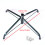 Easy Setup Iron Christmas Tree Base with Long Service Life and Support 2