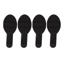 Tala para uma experiência confortável, feita de neoprene respirável e nylon elástico, com proteção para os dedos e placa de fixação em