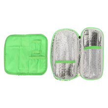 Sac à lunch isotherme, sac de voyage en toile idéal pour les stylos à insuline, organisateur de médicaments pour diabétiques avec isolation