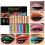 Glitter Eyeliner για λαμπερά μάτια, αυτοκόλλητα σκιάς ματιών που στεγνώνουν γρήγορα, 1
