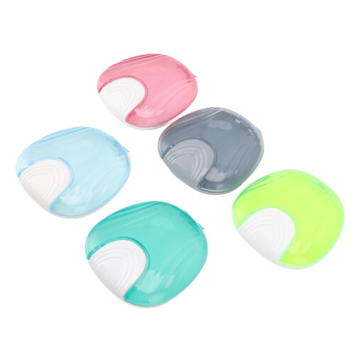 Κομψή θήκη συγκράτησης, 5 τεμάχια μικρό μέγεθος σε λεπτεπίλεπτα φωτεινά χρώματα 2