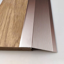 Extra Wide 10cm Gold Aluminum Floor Transition Strip for Carpet to Tile Threshold Reducer 1.5m