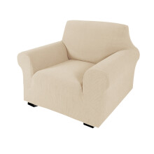 Stretch Chair Cover for Wingback Chairs, Chair Slipcovers With Arms High Stretch Jacquard Knit Fabric Furniture Protector for Kids and Pets, Non Slip