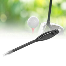 Compact 10pcs Golf Scoring Pencil Set with Eraser - Black Lightweight