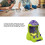 Macchina per Grattini Mini per Bambini, Viola e Verde, Giocattolo Arcade in Plastica 3