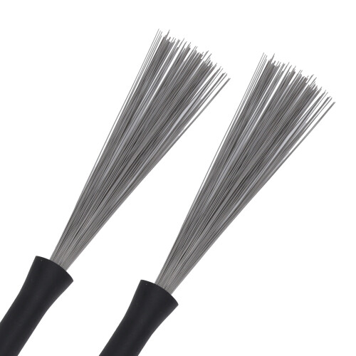 5A Maple Drum Sticks Set with Retractable Brushes for Jazz 2