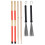 5A Maple Drum Sticks Set with Retractable Brushes for Jazz 1