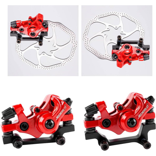 2x Fixed Disc Brake Caliper Bike Line, The Mechanical 1