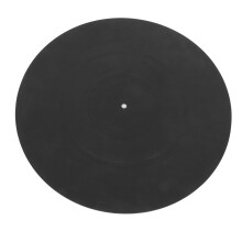 Tappetino in vinile da 30 cm per giradischi, antivibrazione, resistente alle statiche, per piatto di appoggio