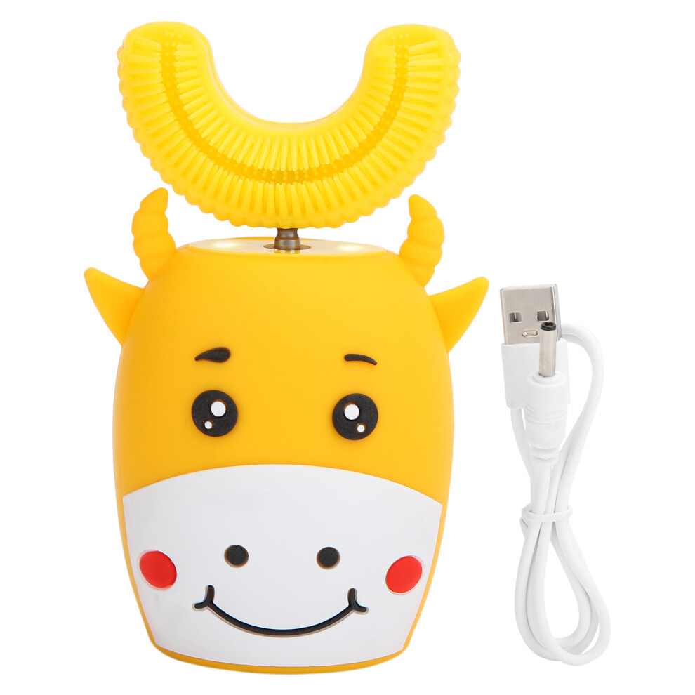 Electric Toothbrush For Children, Sonic Vibration Ensures Gentle Yet Effective Cleaning, Waterproof Design Ideal For Bath Or Shower Use
