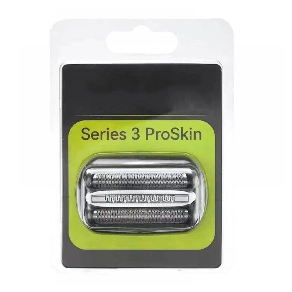 Comfortable Shaving Foil Shaver for Braun 3 Series, Smooth Shaving Experience with Rust-Resistant Build, Compatible with Series 3 Electric Shavers,