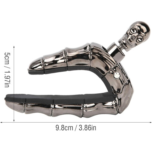Universal Capo for String Instruments, Functional and Eye-catching Multi-function Capo for Acoustic Electric Guitar and Ukulele, Adjustable Tightness 2