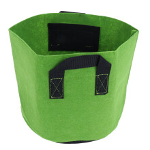 Grow Bag for Vegetable Gardening, Durable Grow Bags Breathable Fabric Planting Pot with Handles, Ideal Drainage Aeration Root Pruning Effect,