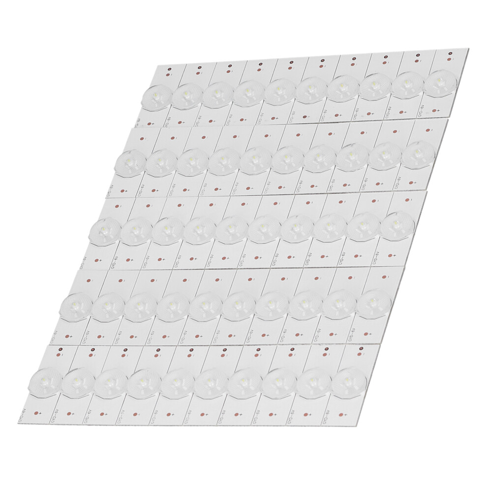 50Pcs 6V Smd Led Backlight Lamp Beads With 2M Wire For Lcd Tv Repair 3591377937046