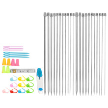 Professional Knitting Tools Set includes Rod Needles Buckle Tape & Carry Bag