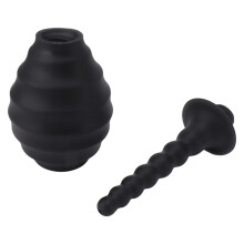 Kit de seringue anal en silicone réutilisable pour hommes et femmes - Sans odeur, facile à utiliser