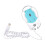 Wired Gaming Mouse USB Optical 3600 DPI RGB Backlight Silent 6 Buttons 9