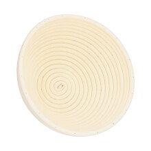 Beige Round 20x8cm Bread Fermentation Basket Washable Baking Basket for Kitchen