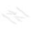 4PCS White Adjustable Bed Sheet Fasteners, Mattress Clips, 25-40cm 10