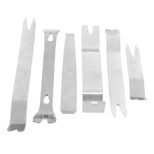 6pcs Metal Trim Removal Tools for Car Dashboard Interior Panel Disassembly