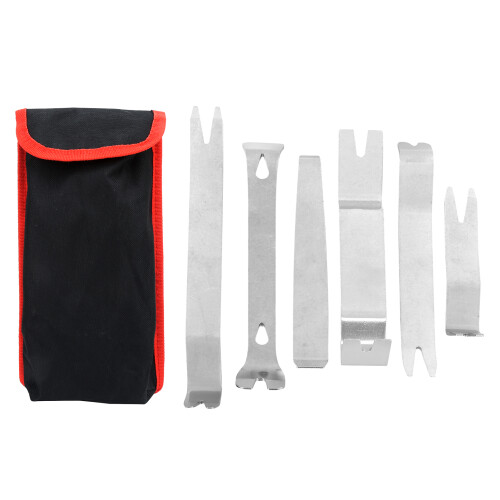 6pcs Metal Trim Removal Tools for Car Dashboard Interior Panel Disassembly 1