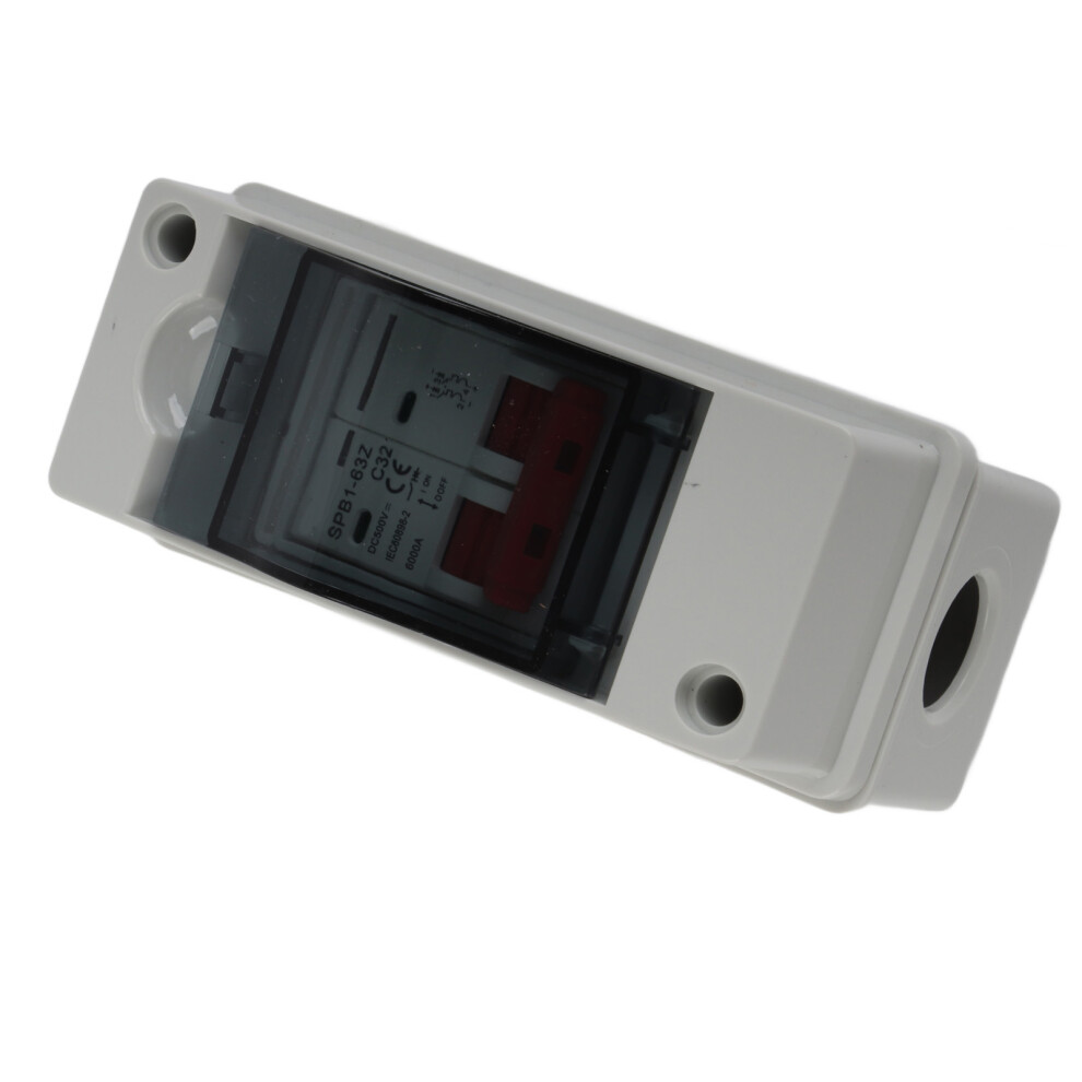 Waterproof 32A Solar Isolator Switch Dc500v Photovoltaic Breaker Box 8731377938840
