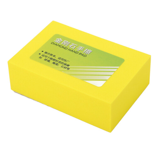 Diamond Hand Sanding Block for Stone Glass Ceramic Edging Deburring 100 Grit