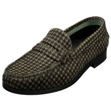 (10) Paul Smith Lido Mens Loafer Shoes in Green Black