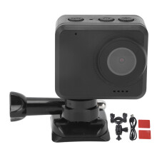 Dashcam, Premium-Objektiv mit extra weitem 180-Grad-Sichtfeld, langer Akkulaufzeit, unterstützt Aufnahme während des Ladevorgangs, für sicheres