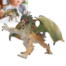 Lifelike Plastic Flying Dragon Model Toy – 23.5x13.3cm Kids' Figurine