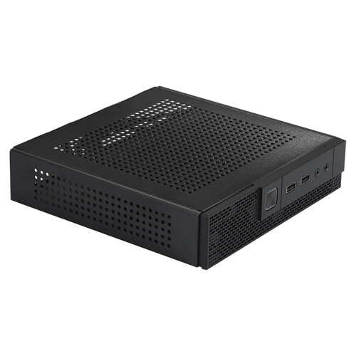 ITX Computer Case 2.0 USB Compact Size Simple Mini PC Case for Home Su