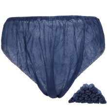 Reise-Einwegunterwäsche-Set, atmungsaktive Shorts aus hochdichtem, netzartigem Material für Spa-Clubs und Hautpflegezentren, doppelte Verstärkung