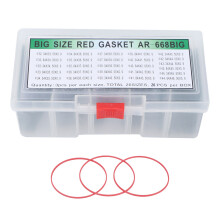 O-Ring-Sortiment aus Nitrilkautschuk, Auto-Ersatzdichtungssatz, Klimaanlagen-Dichtungssatz, Silikon-O-Ring-Set, metrische Dichtung, lebensmittelecht