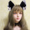 Μαλακό και ρεαλιστικό υλικό για Anime Cosplay, χαριτωμένα αυτιά γάτας με ελαστική 6
